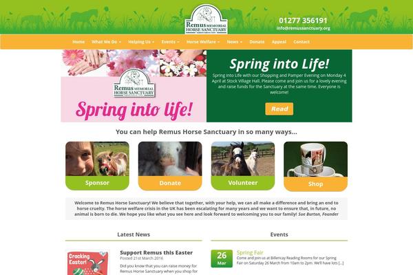 remussanctuary.org site used Lt-theme