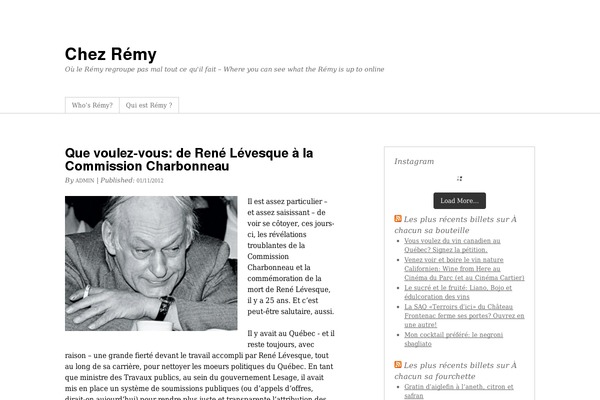 Site using Flash Flickr Slideshow plugin