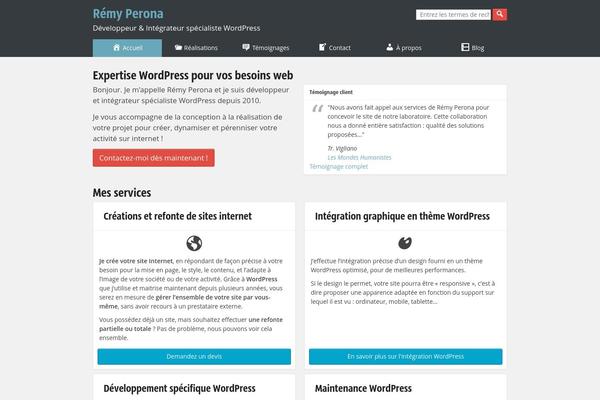 Master Blog theme site design template sample