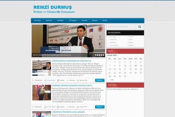 Trendmini theme site design template sample