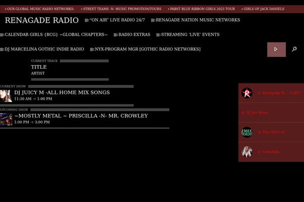 Onair2 theme site design template sample