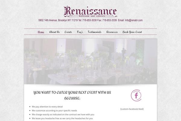 Default theme site design template sample