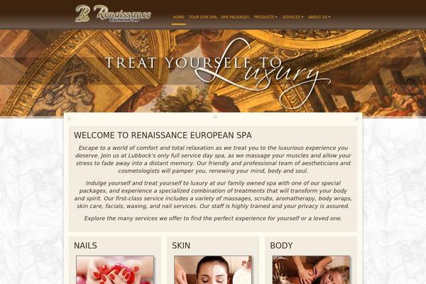 Panacea theme site design template sample