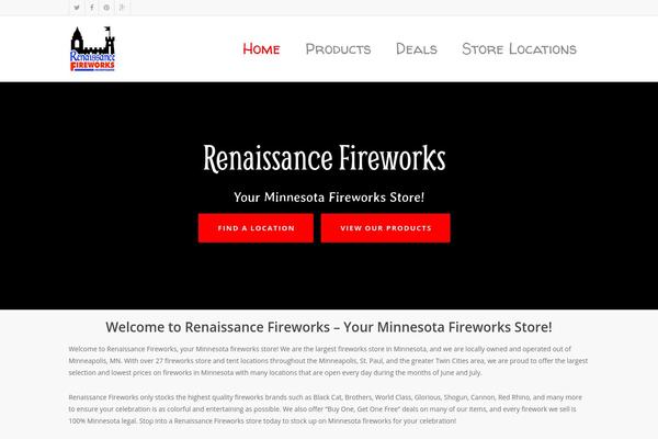 Salient theme site design template sample