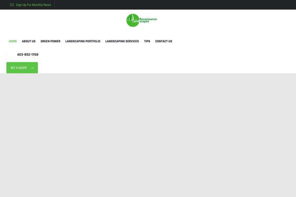renaissancelandscapes.ca site used ITInc
