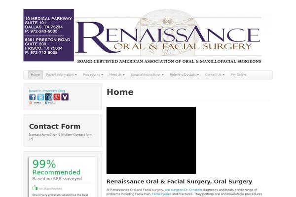 The Bootstrap theme site design template sample