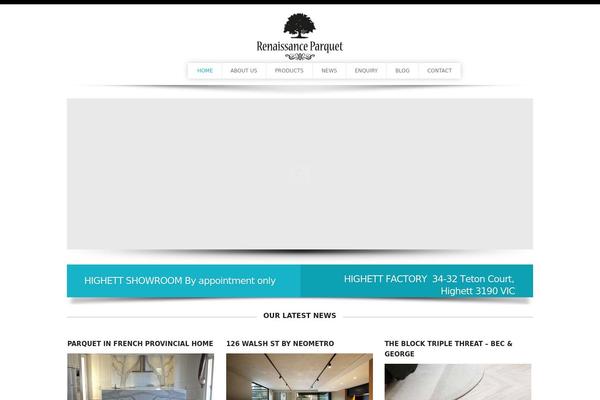 Sparse theme site design template sample