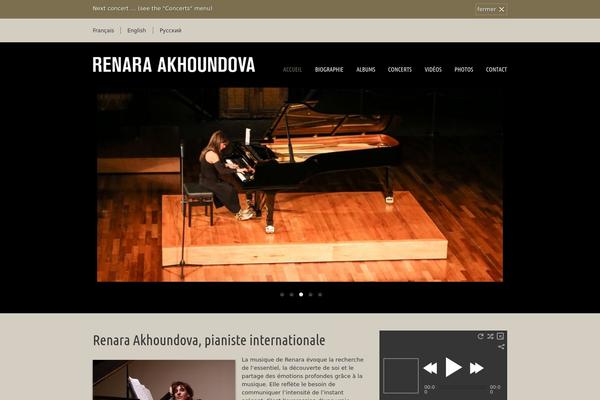 Musicpro theme site design template sample