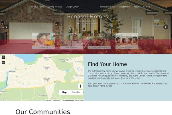 Semona theme site design template sample
