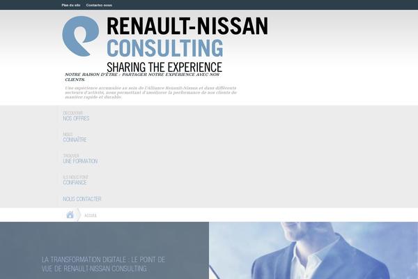 Consulting theme site design template sample
