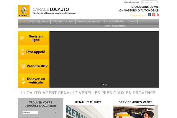renault-venelles.fr site used Auto Dealer