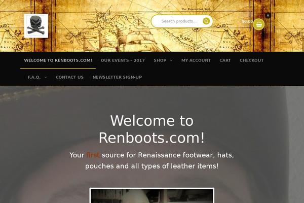 Site using Storefront Product Sharing plugin