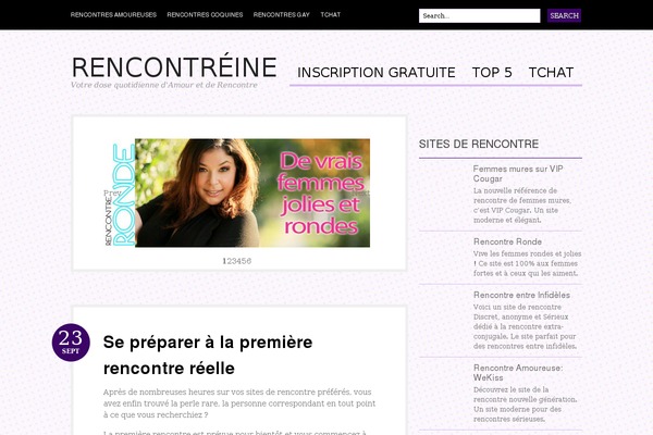 Bueno theme site design template sample