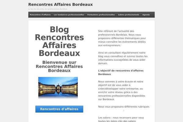 Responsive theme site design template sample