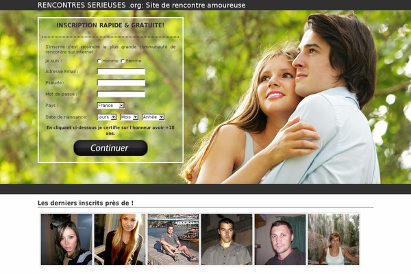 rencontresserieuses.org site used 20131020-theme_rencontre