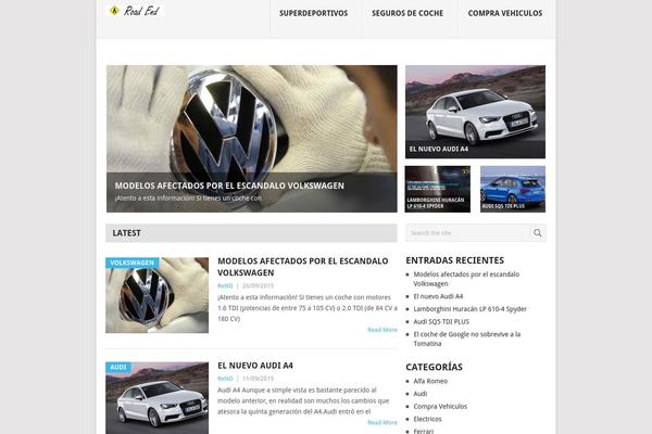 Natural Lite theme site design template sample