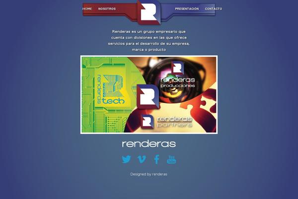 Vertex theme site design template sample