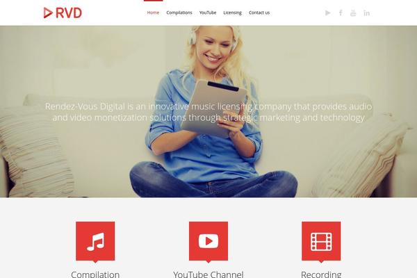 Eden theme site design template sample