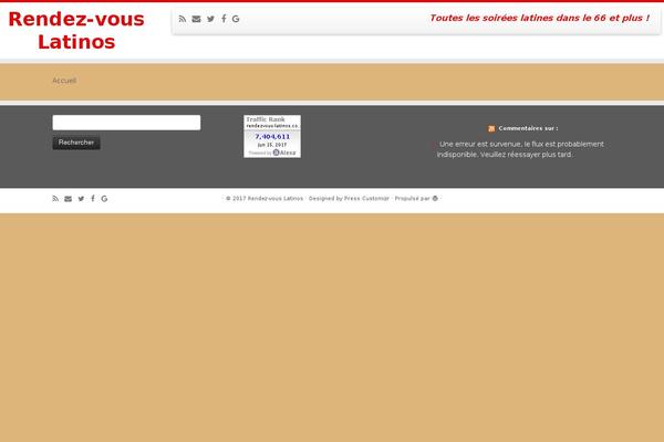 Site using Simple Social Expandable plugin