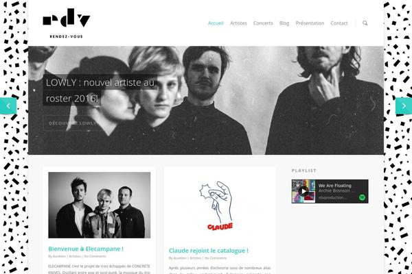 Site using GigPress plugin