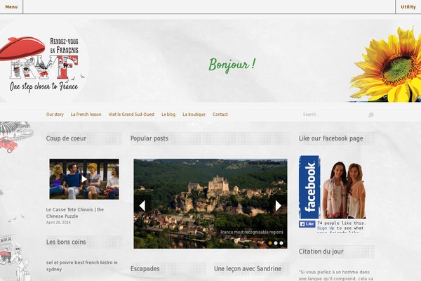 rendezvousenfrancais.com site used Massive Press