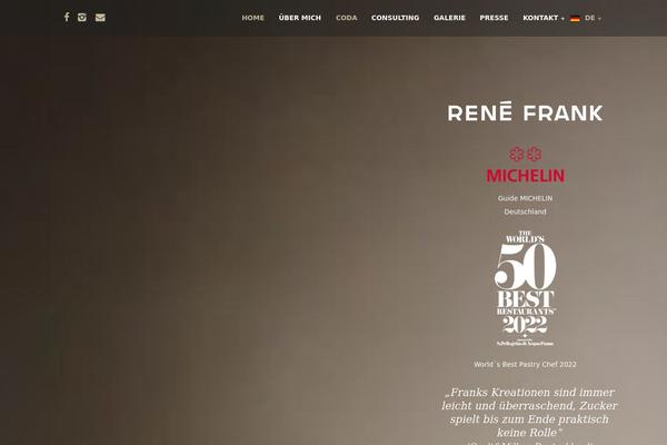 Xlander theme site design template sample