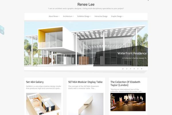 Zenon Lite theme site design template sample