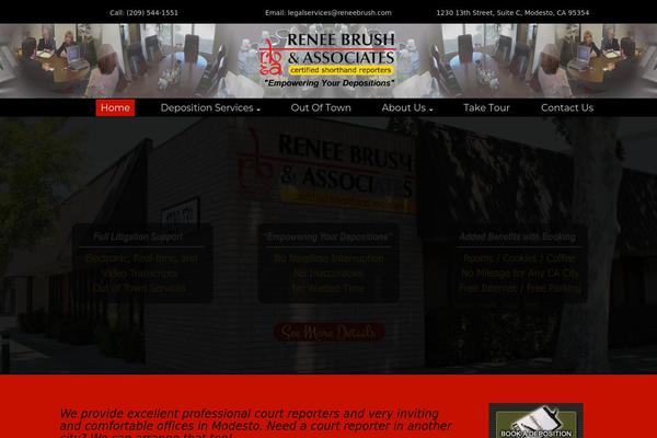 Ultimatum theme site design template sample