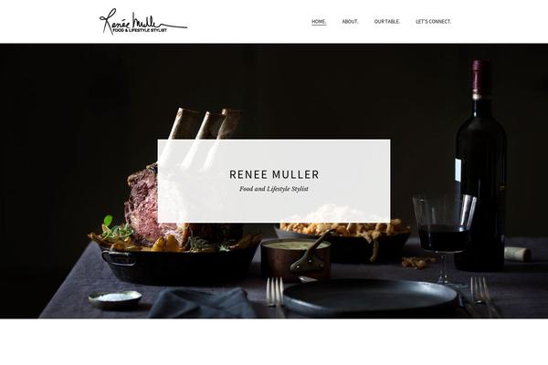 Beau theme site design template sample