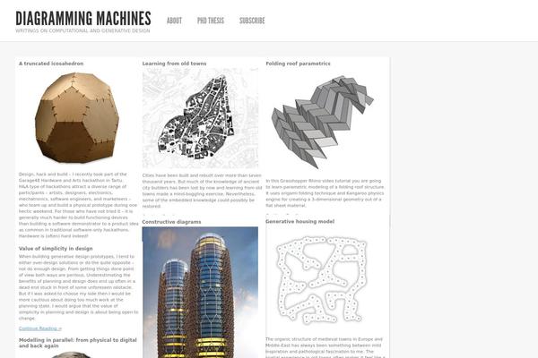 Shaken Grid Lite theme site design template sample