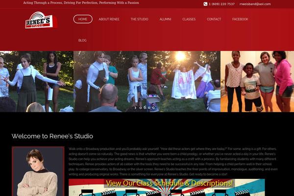 Spa Lab theme site design template sample