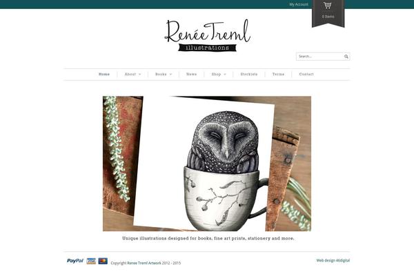 reneesartwork.com site used Maya