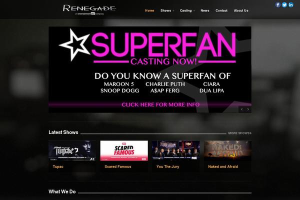 Crunchy theme site design template sample