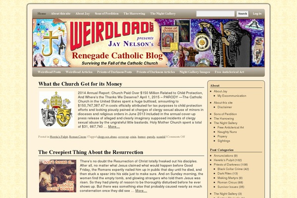 Weaver theme site design template sample