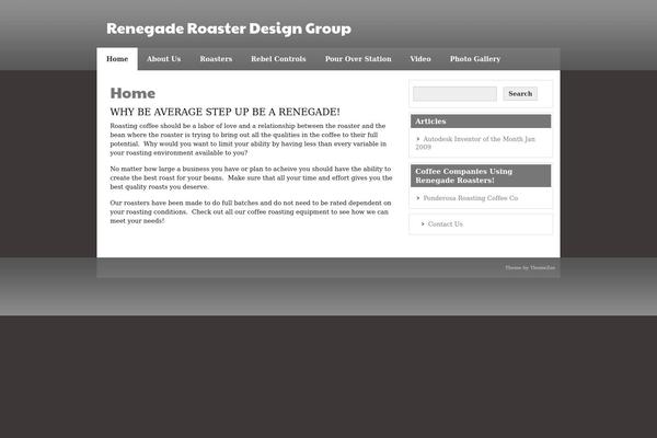 zeeSynergie theme site design template sample