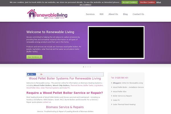 renewable-living.com site used Renewable