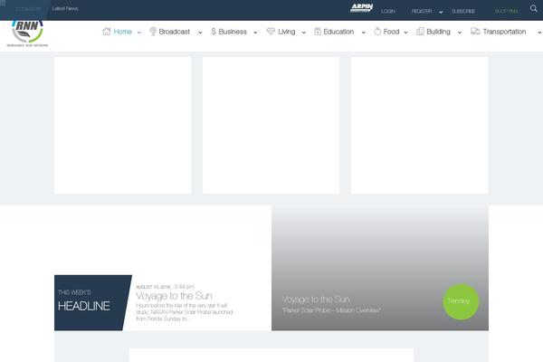 Site using Recent & Featured Posts Widget plugin