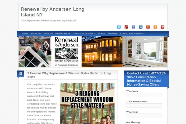 Site using EP Social Widget plugin