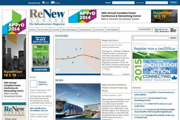 Site using Td-newsletter plugin