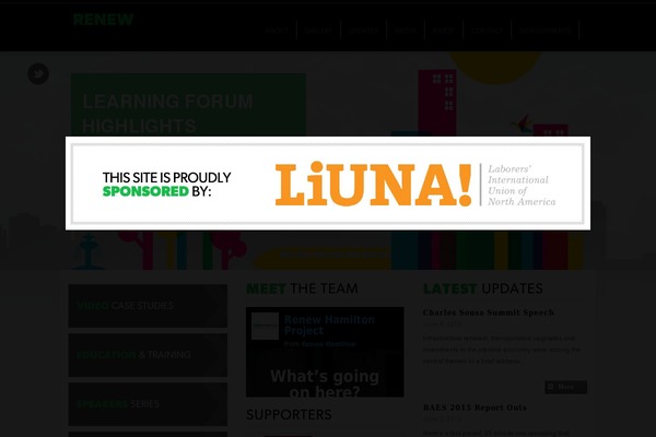 Woodstock theme site design template sample