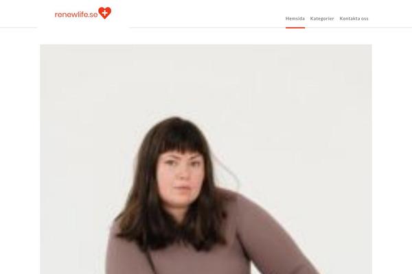 Namaha theme site design template sample