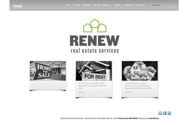 InStyle theme site design template sample