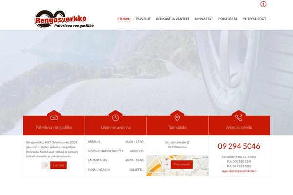 Auto Repair theme site design template sample
