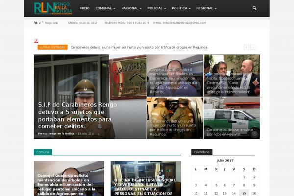 Site using WP Post to PDF Enhanced plugin