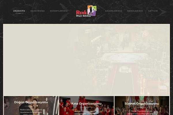 Alanzo theme site design template sample