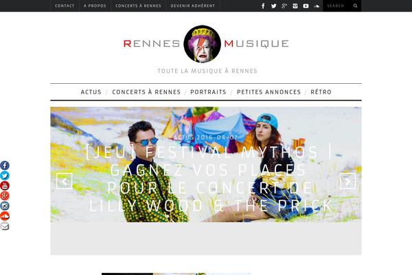 Simplemag theme site design template sample