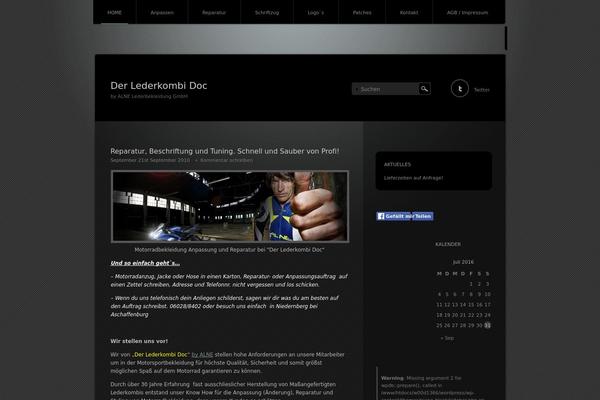 Piano Black theme site design template sample