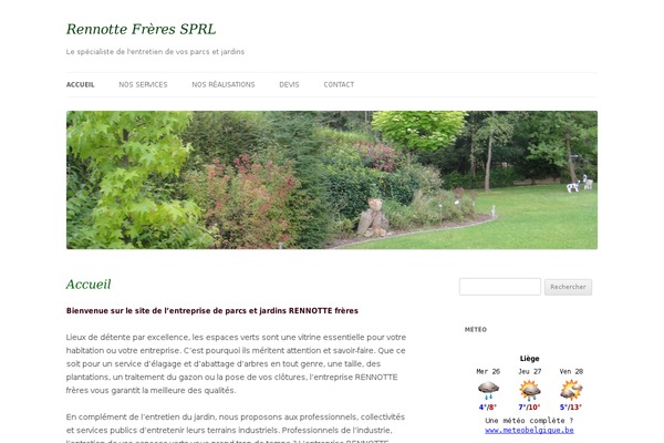 Site using Belgo Meteo plugin