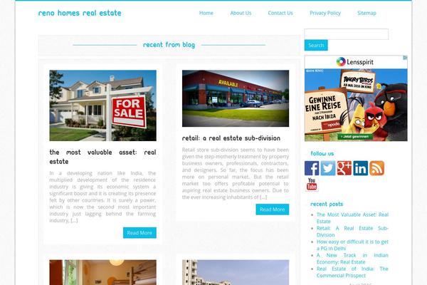 Beyond Magazine theme site design template sample