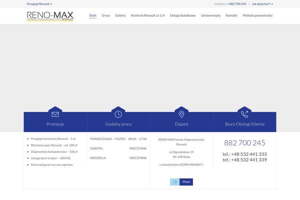 Auto Repair theme site design template sample